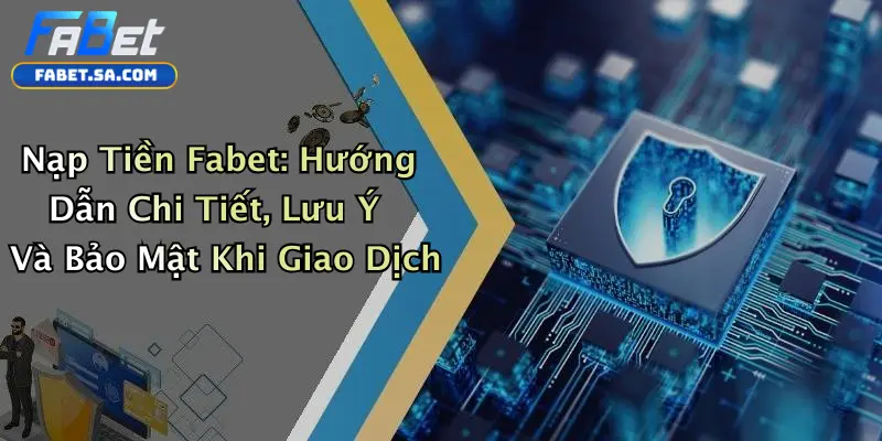 Nạp Tiền Fabet: Hướng Dẫn Chi Tiết, Lưu Ý Và Bảo Mật Khi Giao Dịch